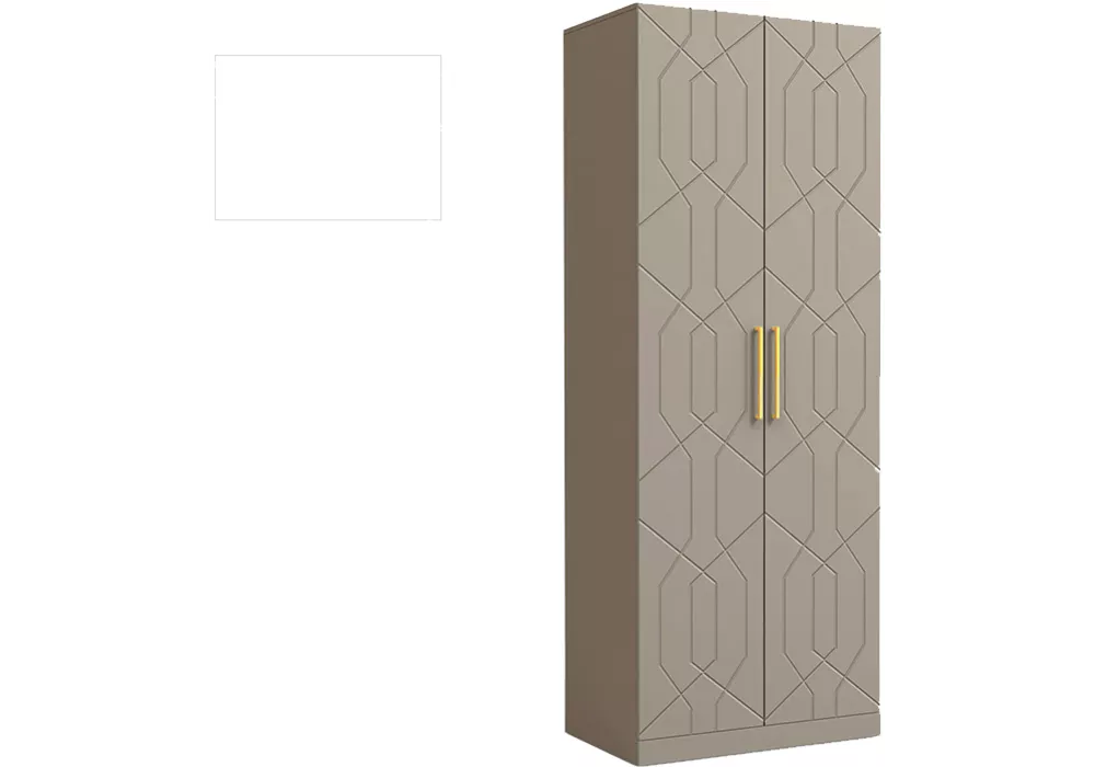 Шкаф с распашными дверями Дольче-2 Дизайн-2