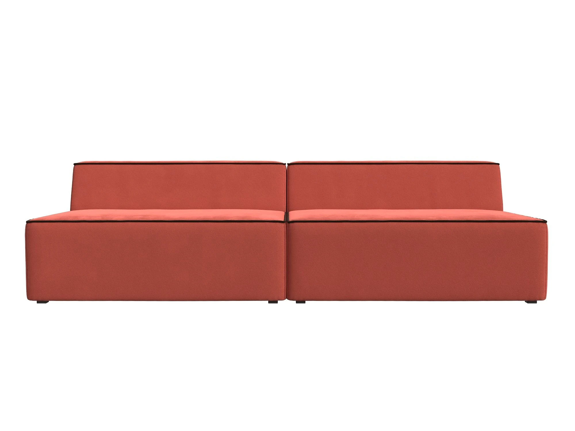 Красный модульный диван Монс Дизайн 15