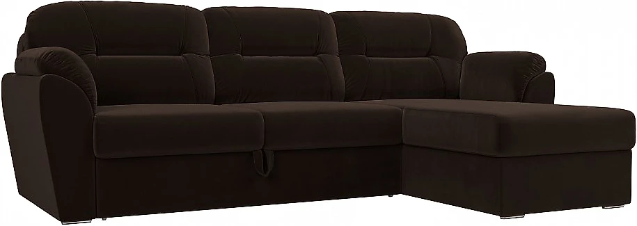 диван-кровать в стиле прованс Бостон Вельвет Браун
