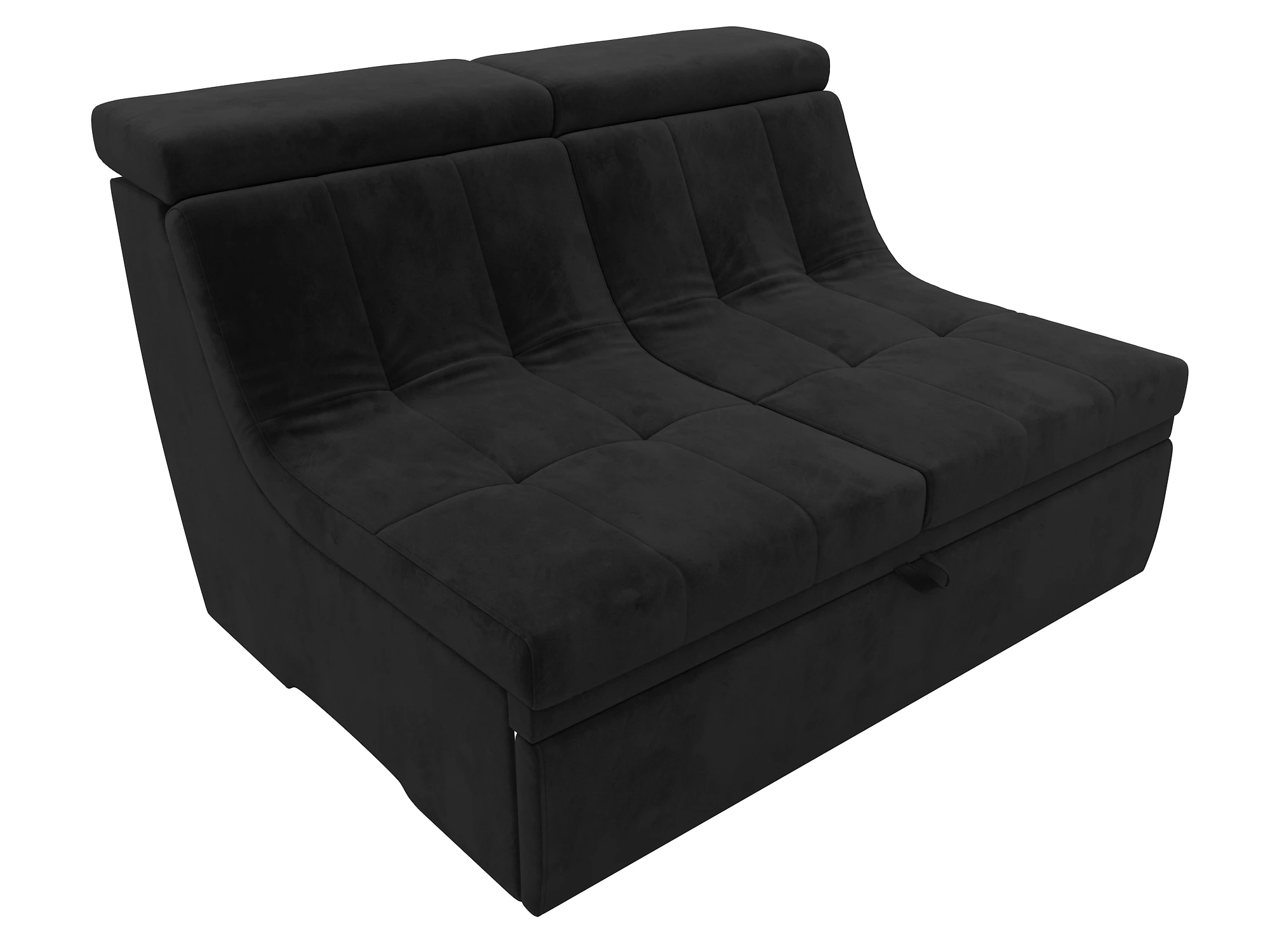Модульный диван с оттоманкой  Холидей Люкс Плюш Дизайн 8