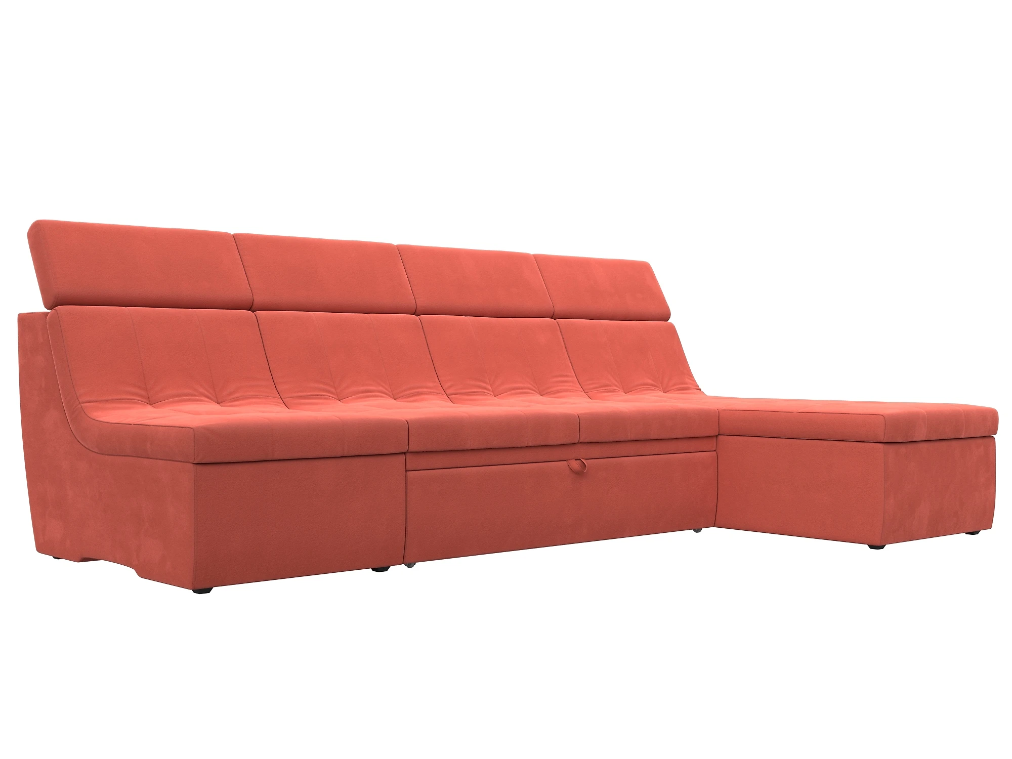 Угловой диван с креслом Холидей Люкс Дизайн 4