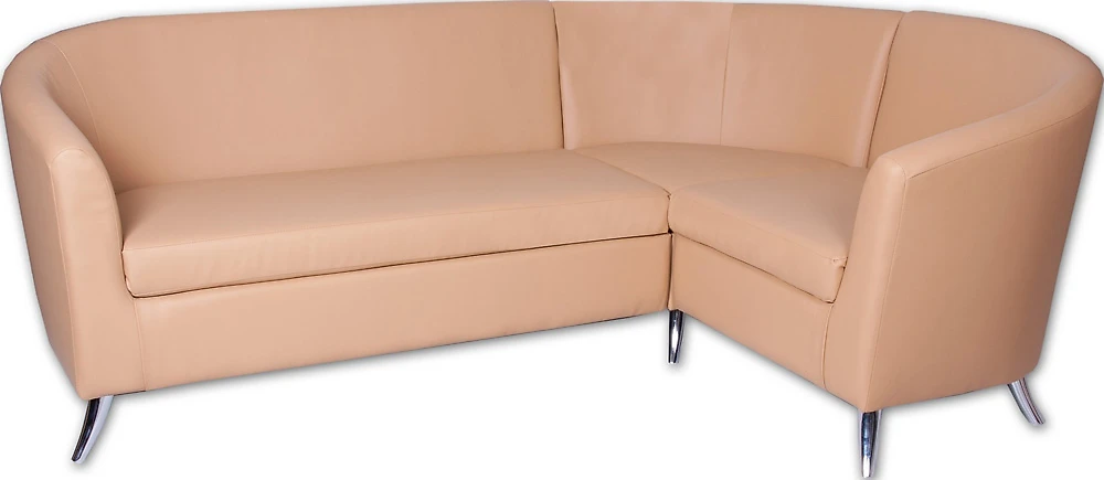 Угловой диван из экокожи Алекто