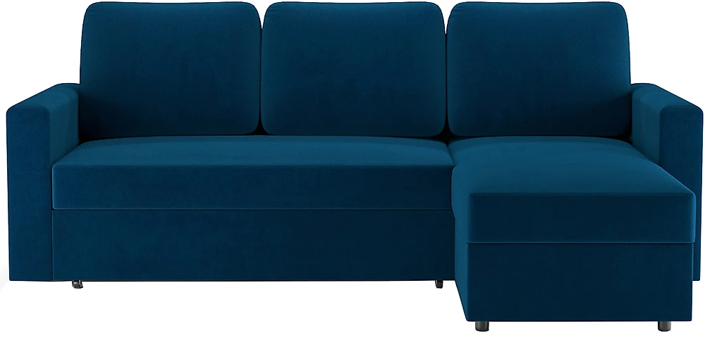 Синий диван Леон Дизайн 5