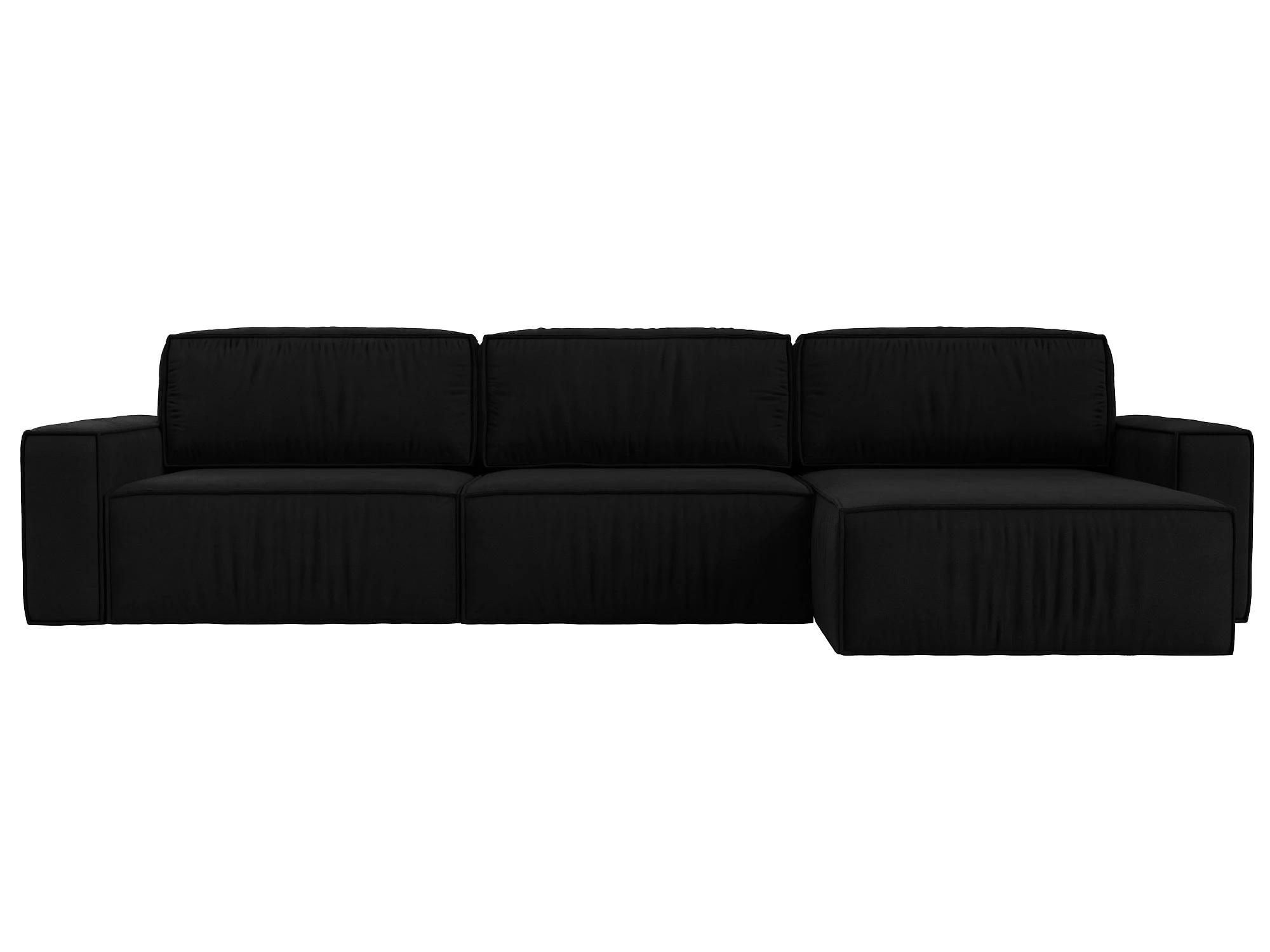 Угловой диван с подушками Прага Классик лонг Дизайн 9