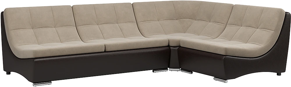 Угловой диван из велюра Монреаль-4 Милтон