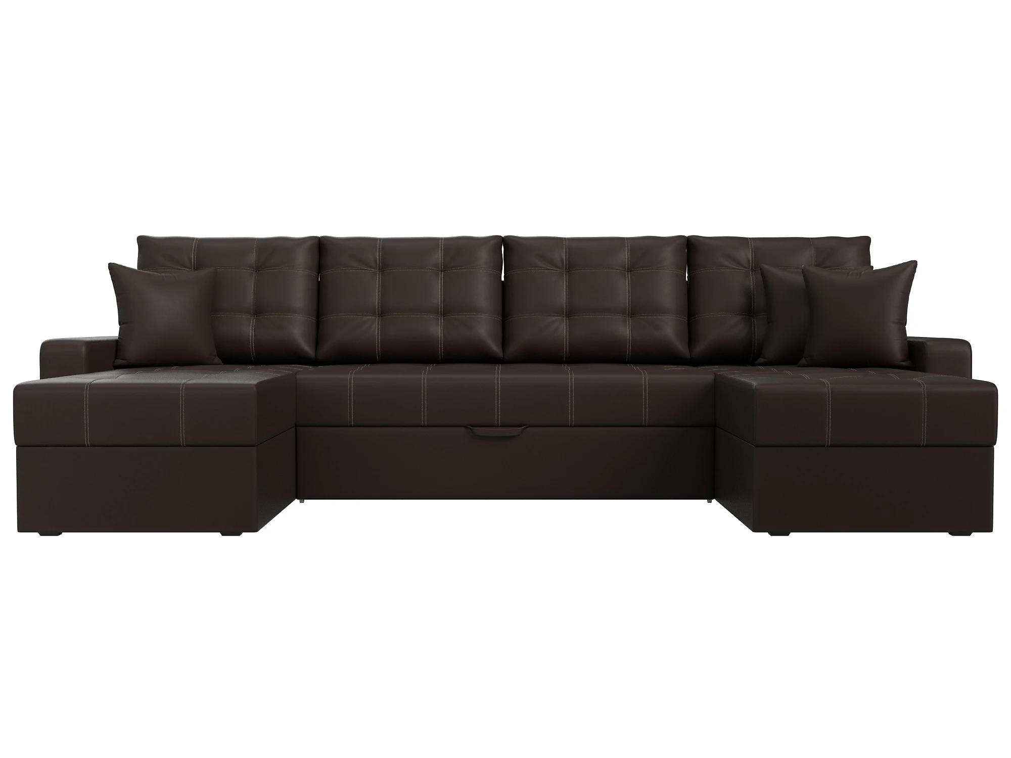Модульный диван с оттоманкой  Ливерпуль-П Дизайн 8
