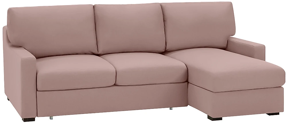 Угловой диван с механизмом пантограф Непал Пинк