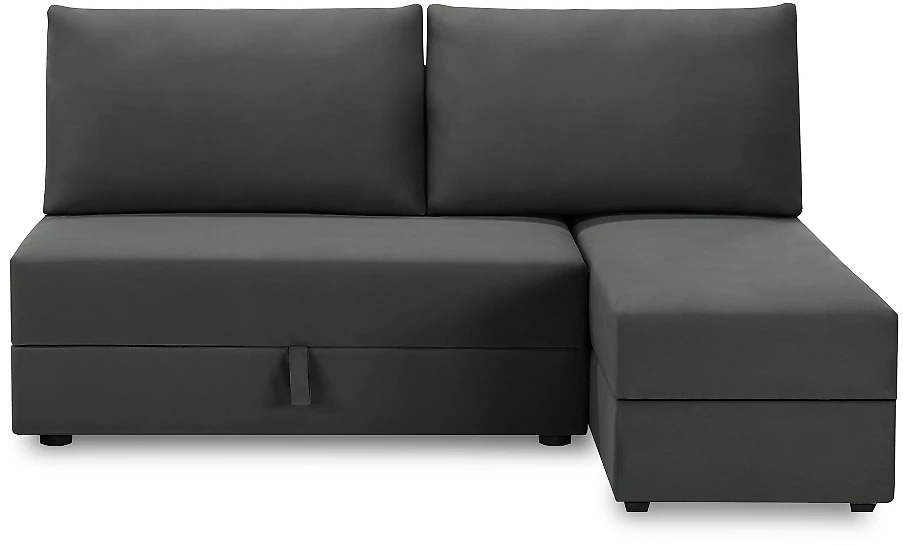 Угловой диван черно-белый Джелонг Дизайн 1