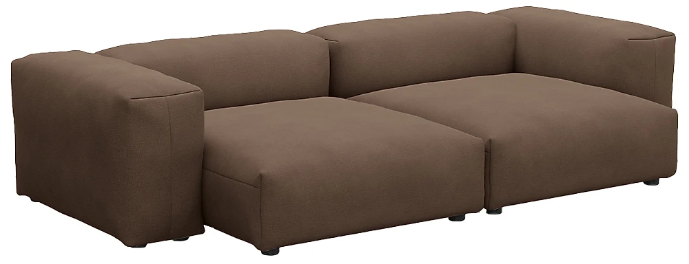 Коричневый модульный диван Фиджи-6 Браун
