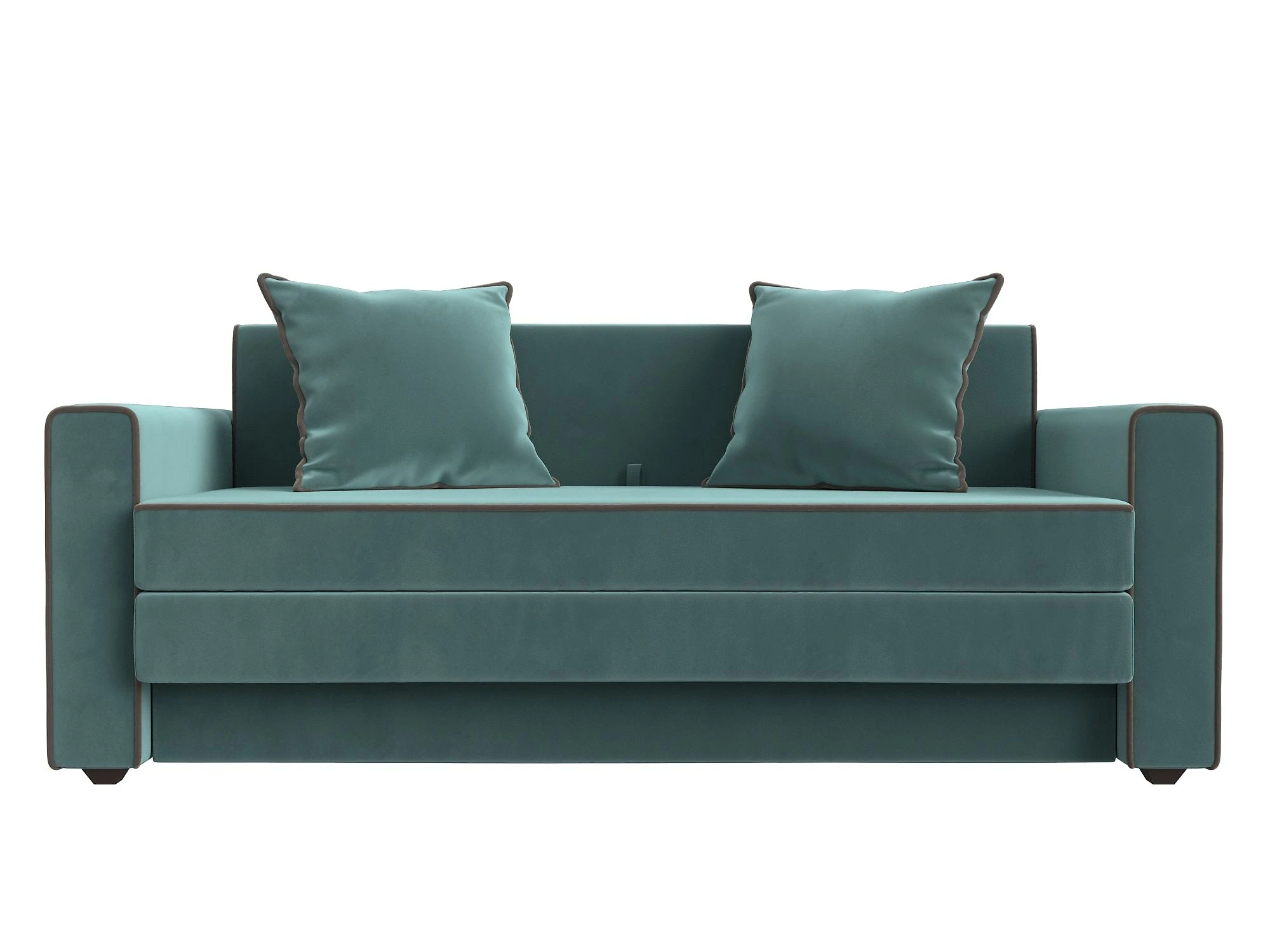 Прямой диван с механизмом аккордеон Лига-012 Плюш Дизайн 10