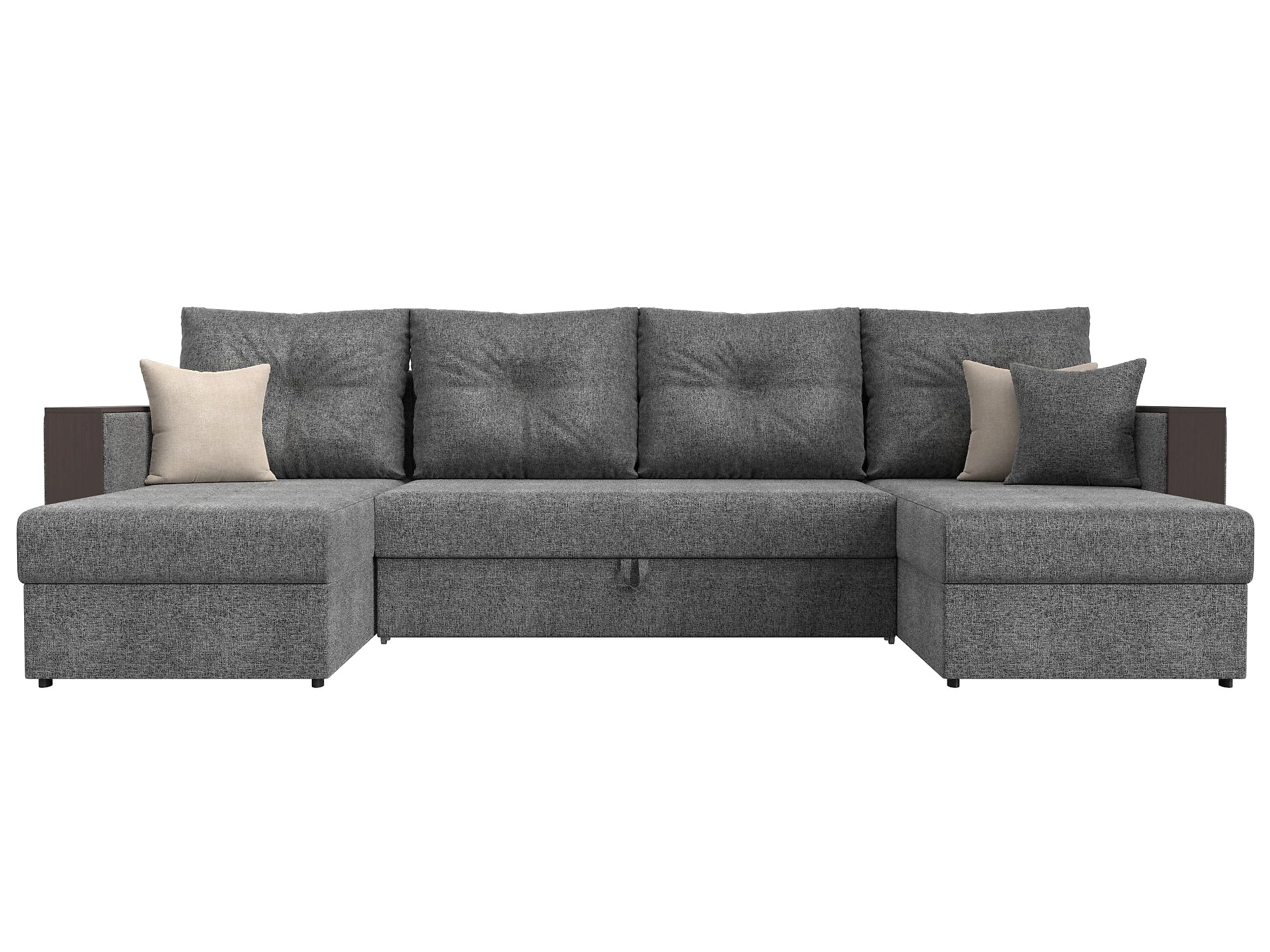 Тканевый угловой диван Валенсия-П Кантри Дизайн 3