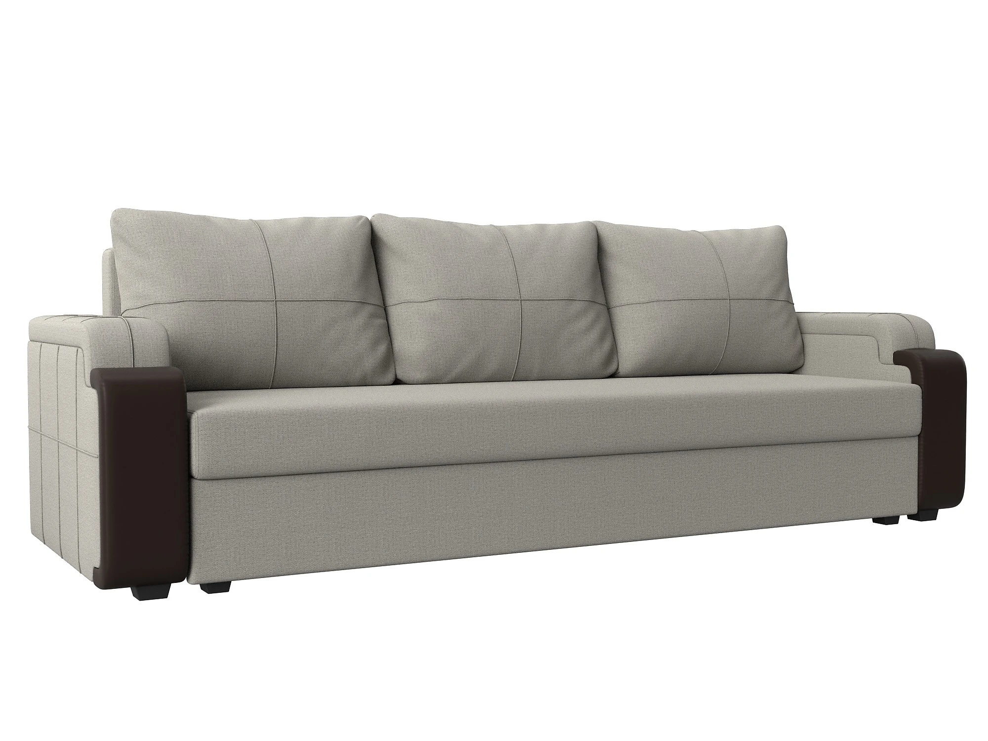Прямой кожаный диван Николь Лайт Дизайн 20