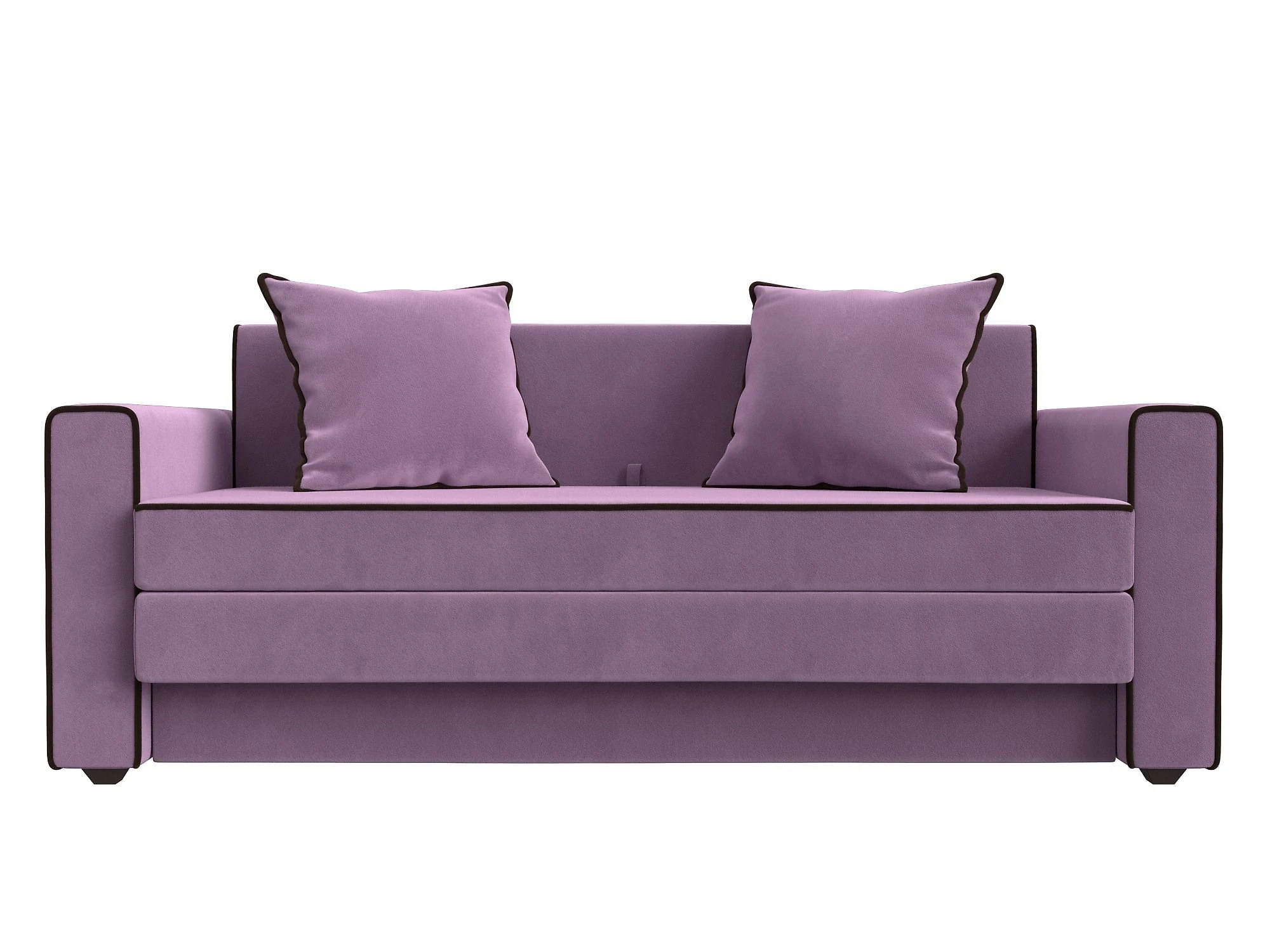 Фиолетовый диван аккордеон Лига-012 Дизайн 16