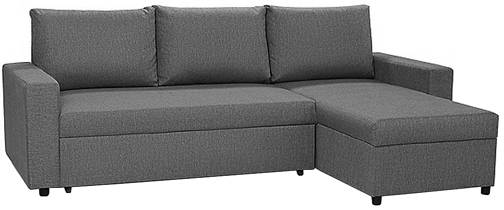 Угловой диван с подушками Орион (Торонто) Кантри Лайт Грей