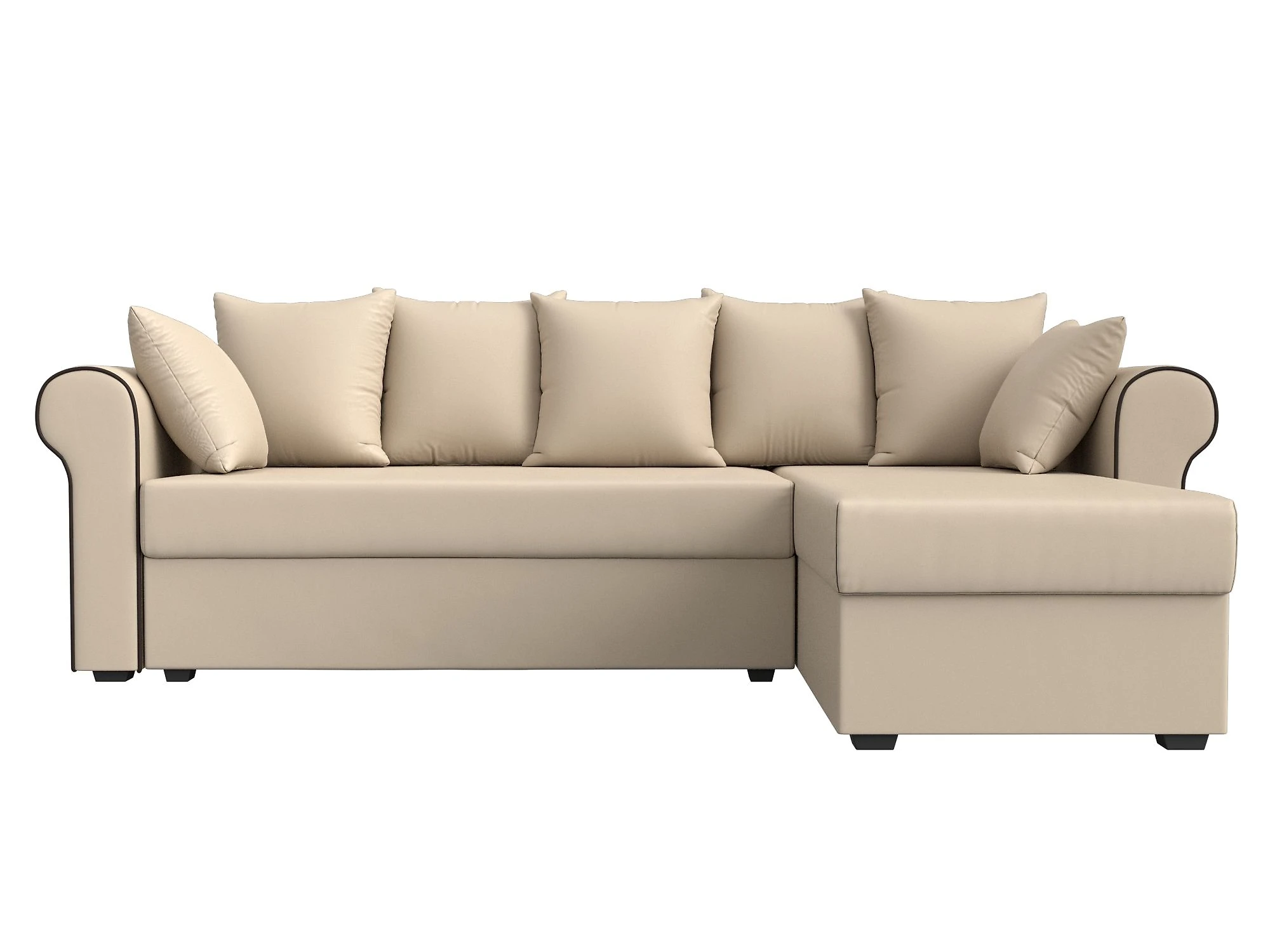 Угловой диван с подушками Рейн Дизайн 13