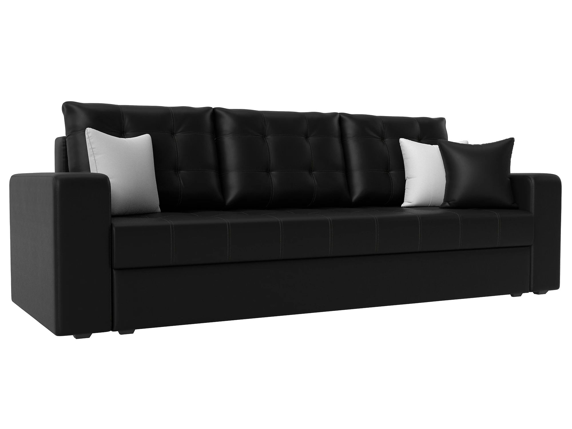 Прямой кожаный диван Ливерпуль Дизайн 9