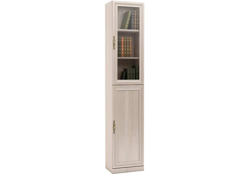 Книжный шкаф со стеклянными дверями Карлос-029