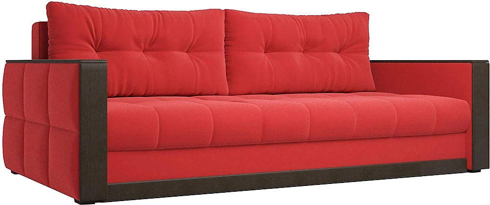 Прямой диван Бостон Красный