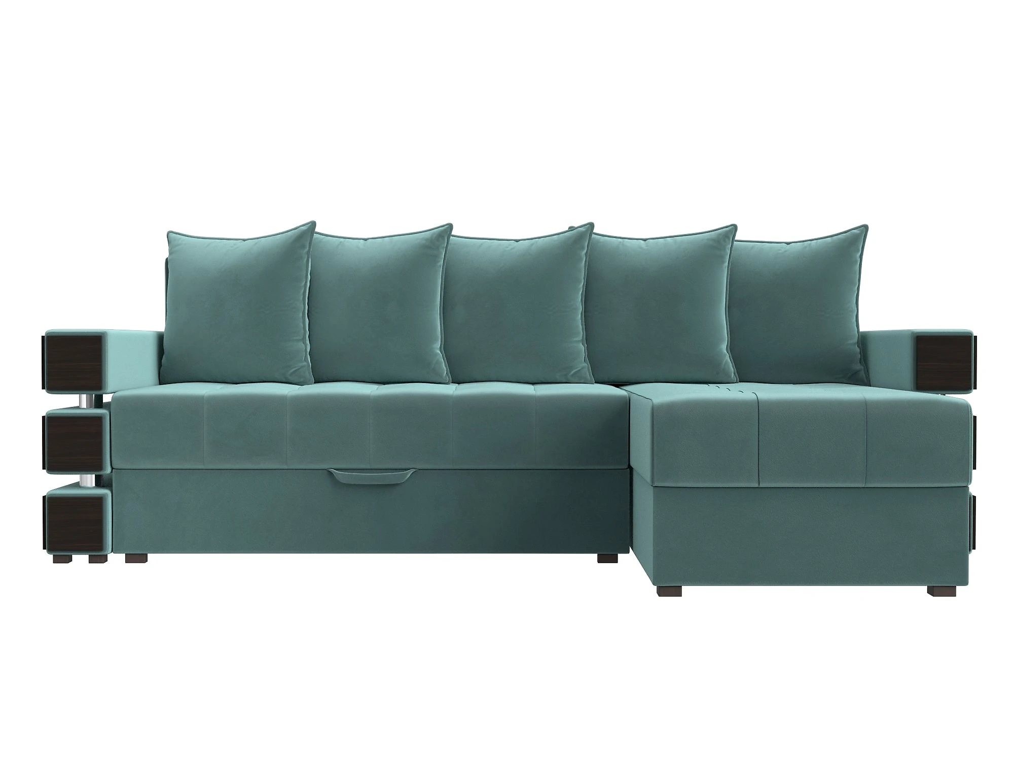 Угловой диван для гостиной Венеция Плюш Дизайн 4