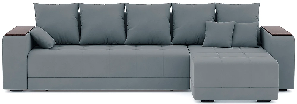 Угловой диван длиной 300 см Дубай Плюш Дизайн-10