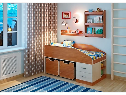 кровать в стиле минимализм Хорс