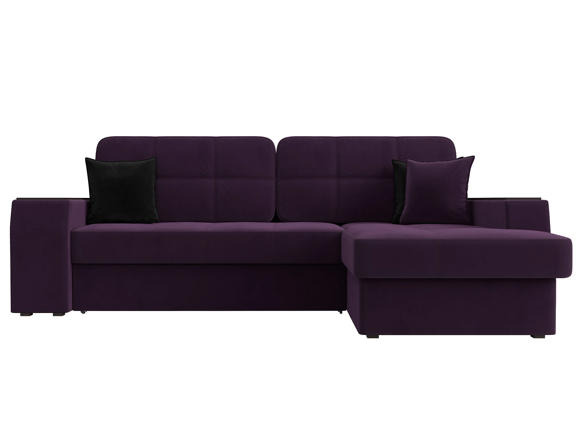 Современный диван Брюссель Плюш Виолет