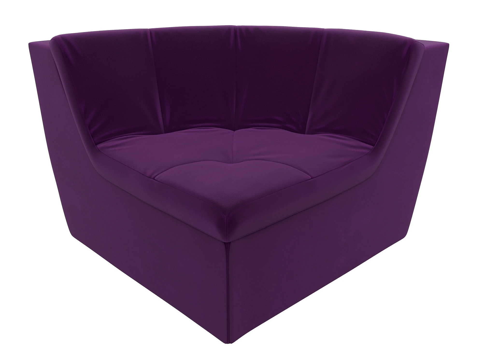 Фиолетовое кресло Холидей Люкс угловое Дизайн 7