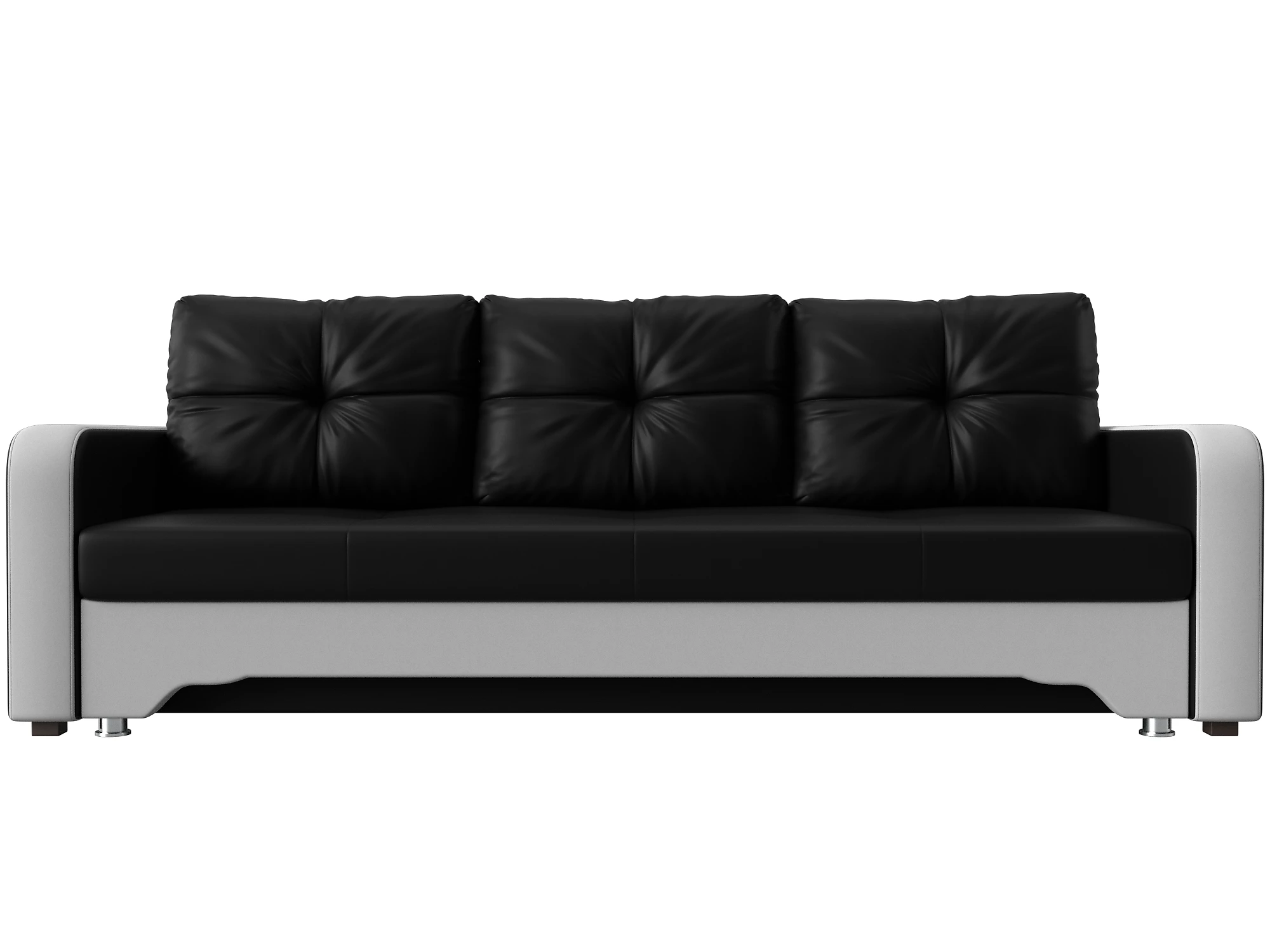 Раскладной кожаный диван Ник-3 Дизайн 28