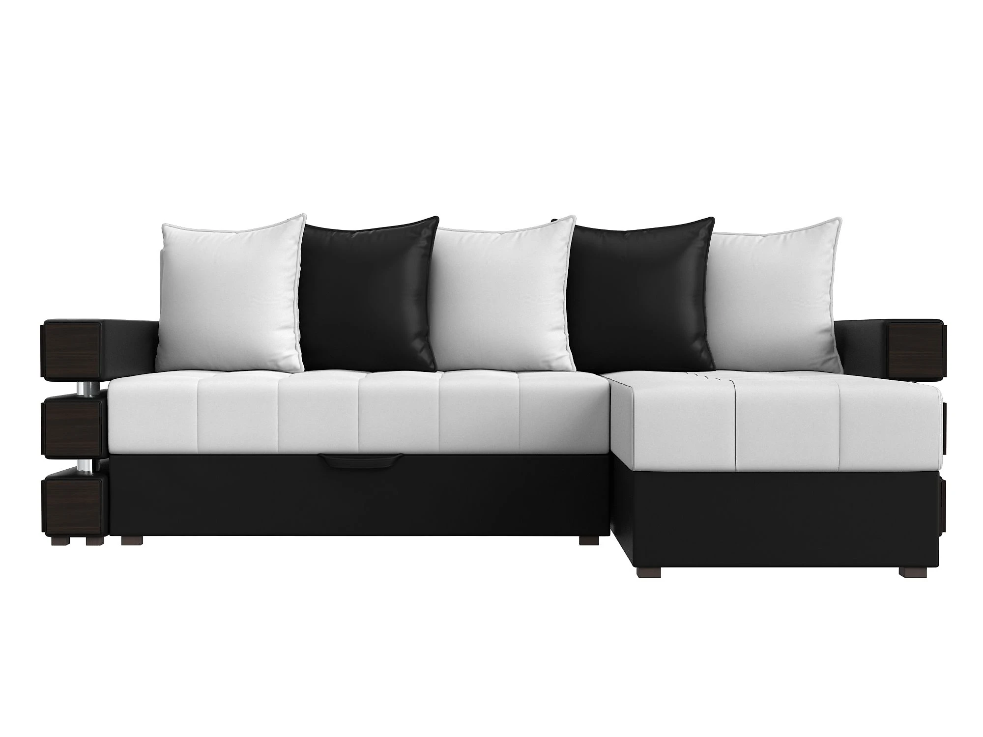 Раскладной кожаный диван Венеция Дизайн 24