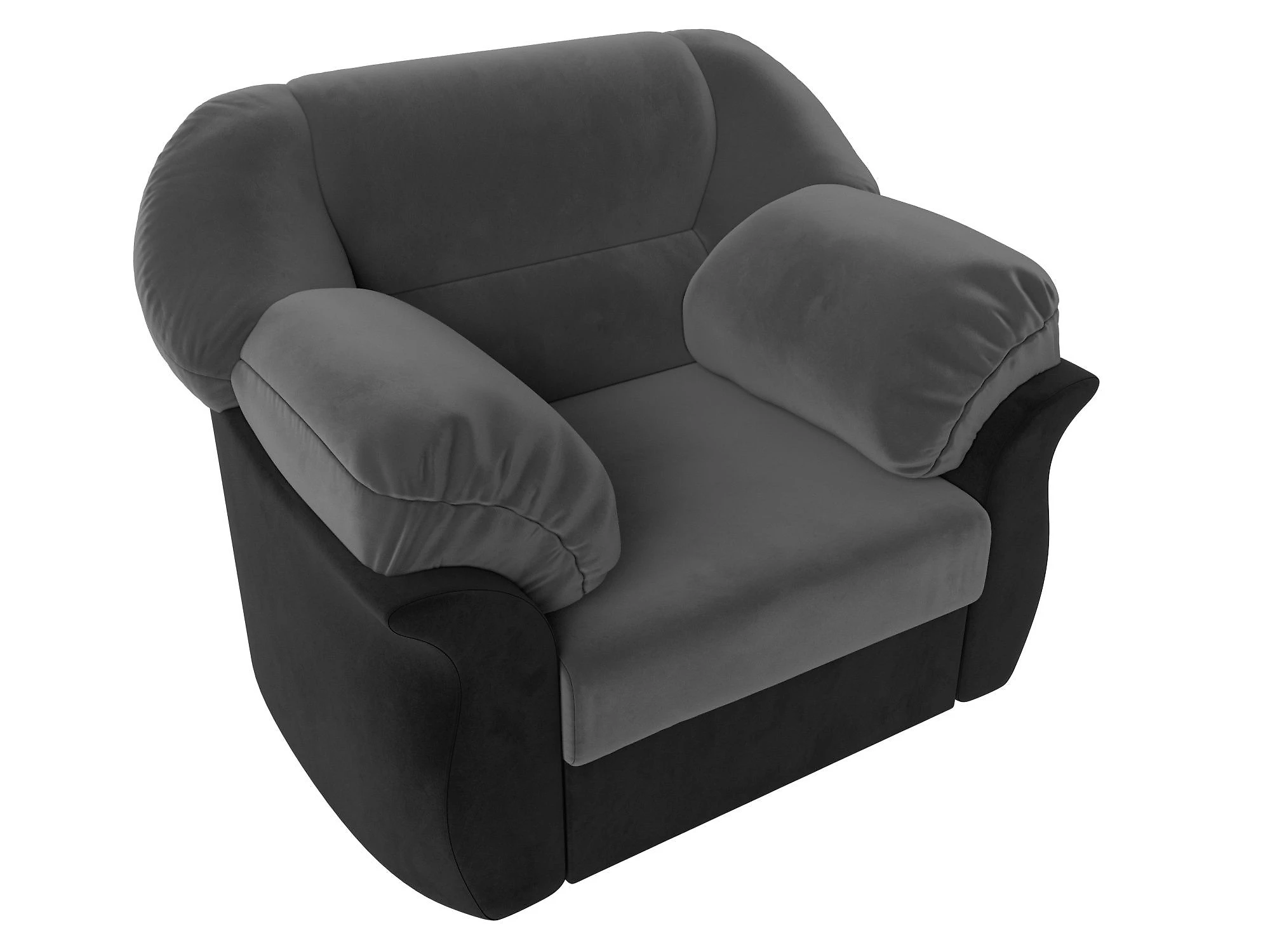 Тканевое кресло Карнелла Плюш Дизайн 9