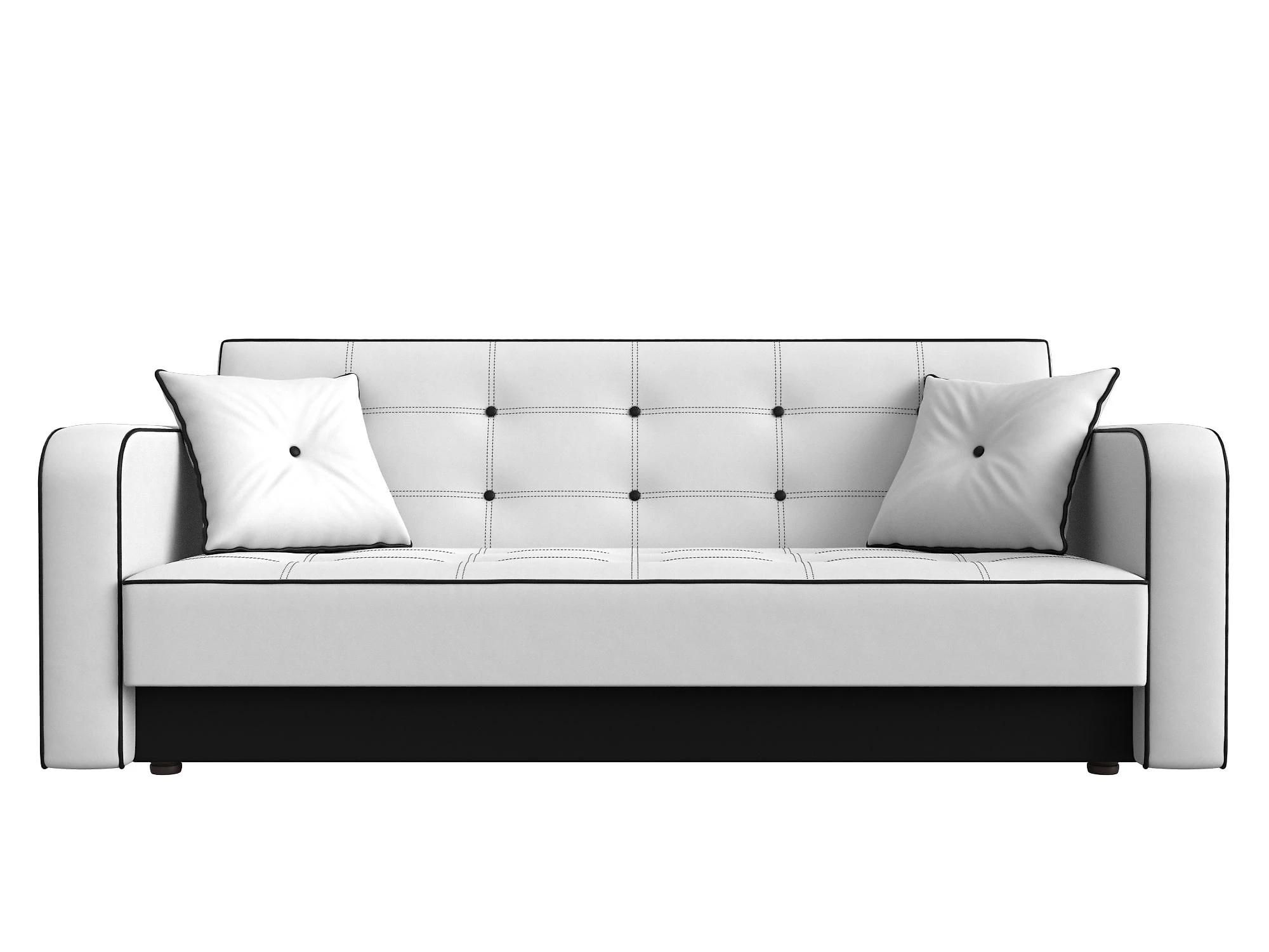 Прямой кожаный диван Тур Дизайн 15