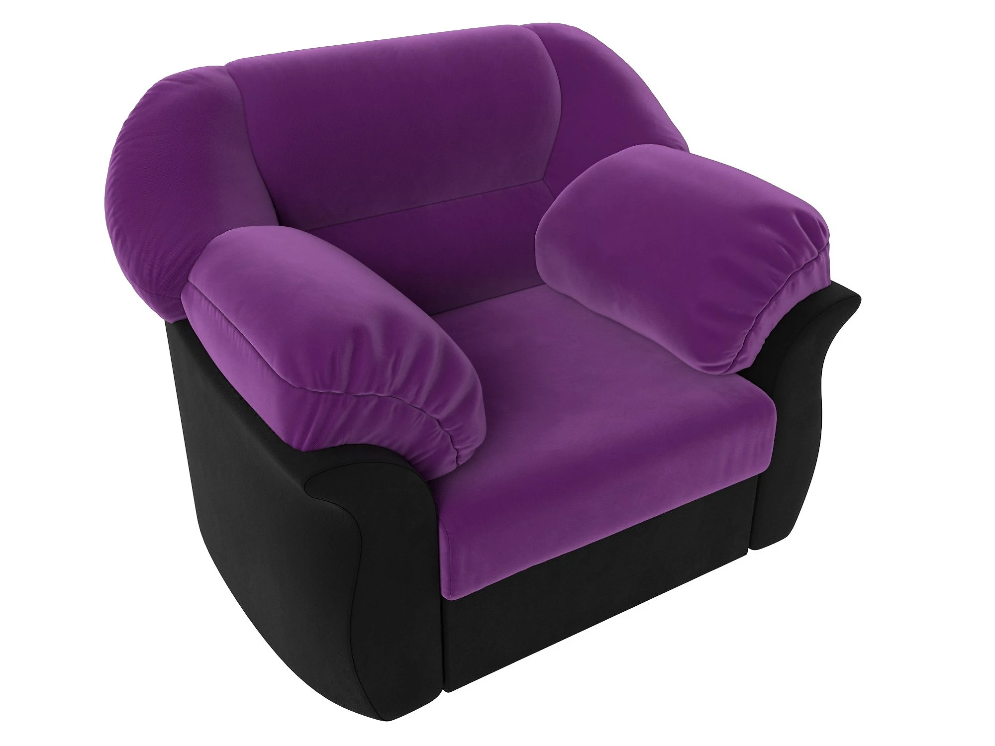 Фиолетовое кресло Карнелла Дизайн 21