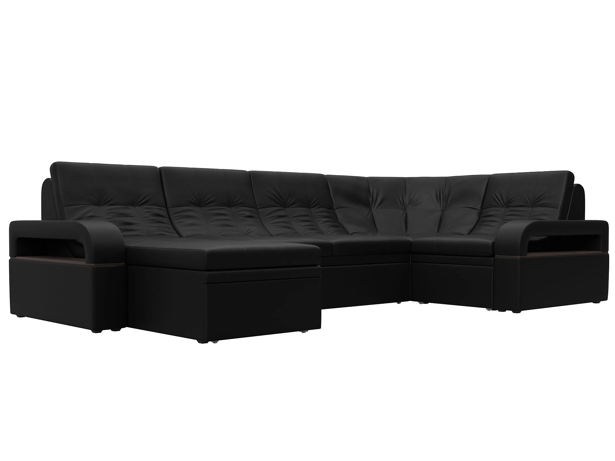 Одноместный диван Лига-035 П-образный Дизайн 13