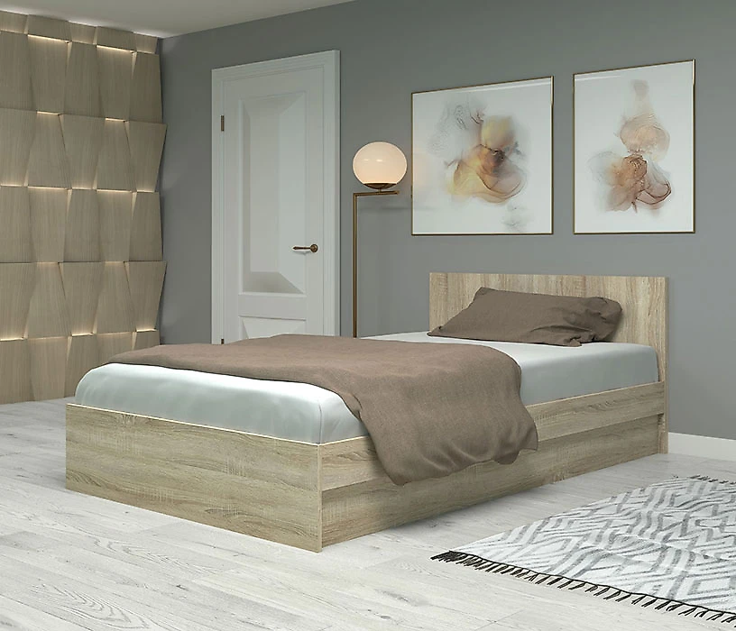 кровать в стиле минимализм Фреш КРФР-2-1200 Дизайн-2