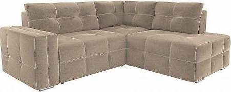 Угловой диван для спальни Леос Плюш Лайт