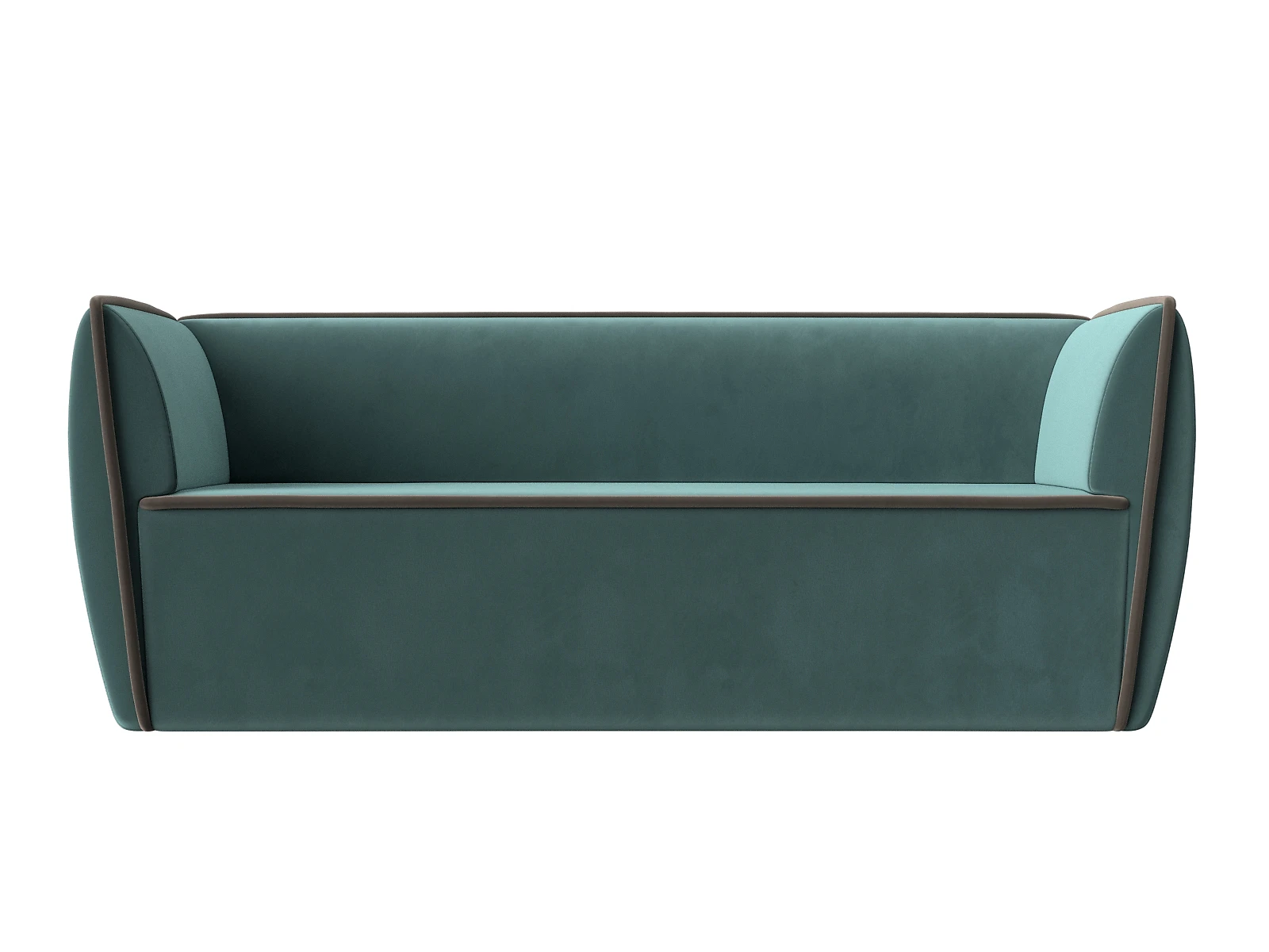 Прямой диван Бергамо-3 Плюш Дизайн 4