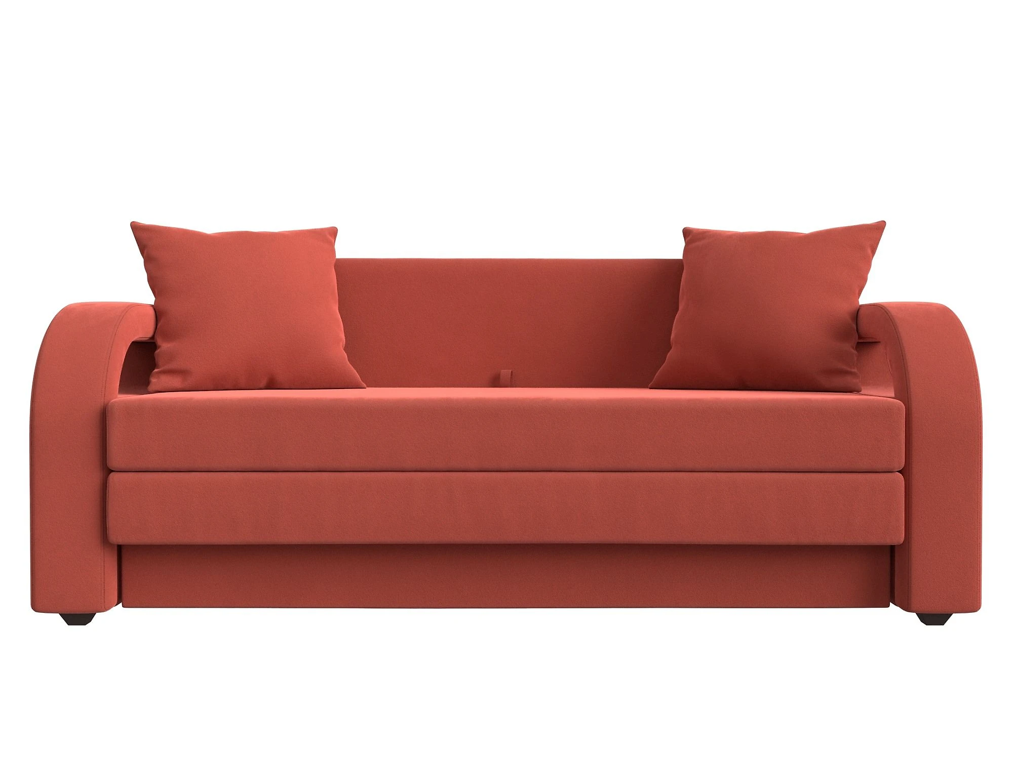 Розовый диван аккордеон Лига-014 Дизайн 5