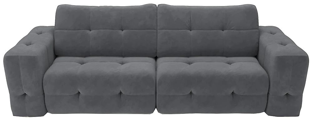 Модульный диван с оттоманкой  Спилберг Плюш Грей