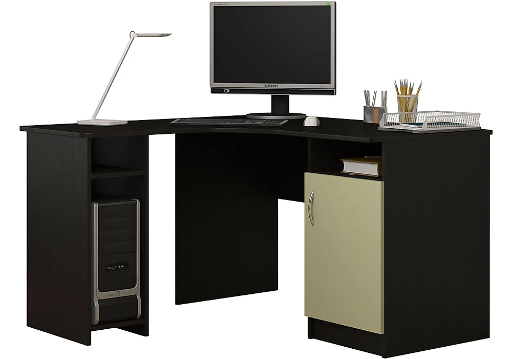 Письменный стол  СПУ-6 МДФ Дизайн-1