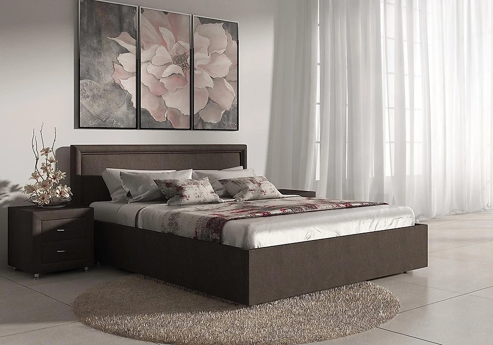 Двуспальная кровать с матрасом в комплекте Bergamo-2 - Сонум (Bergamo-2) 120х200 с матрасом