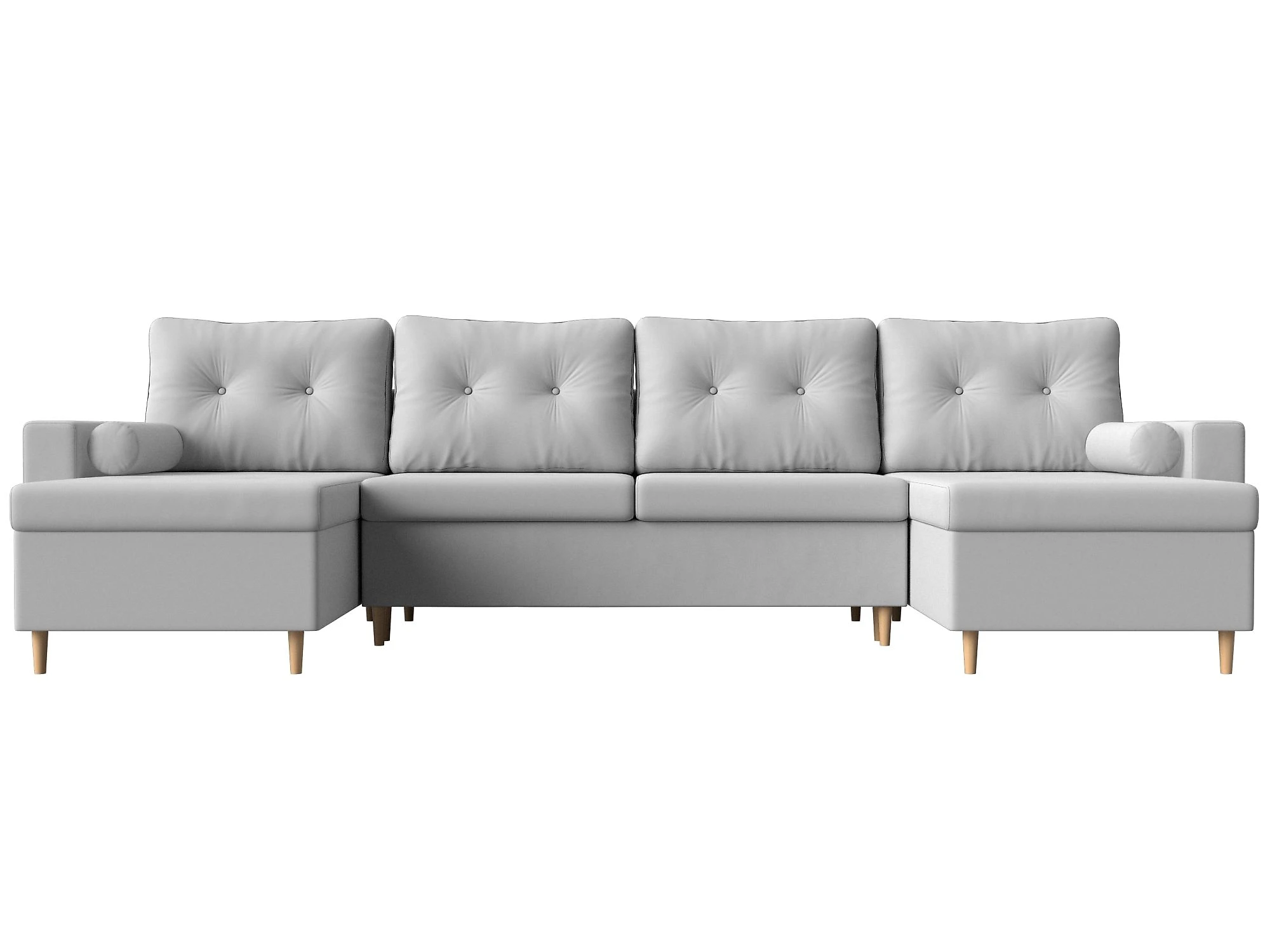  угловой диван с оттоманкой Белфаст-П Дизайн 7