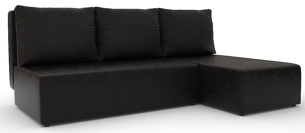 Угловой диван с подушками Консул Блэк