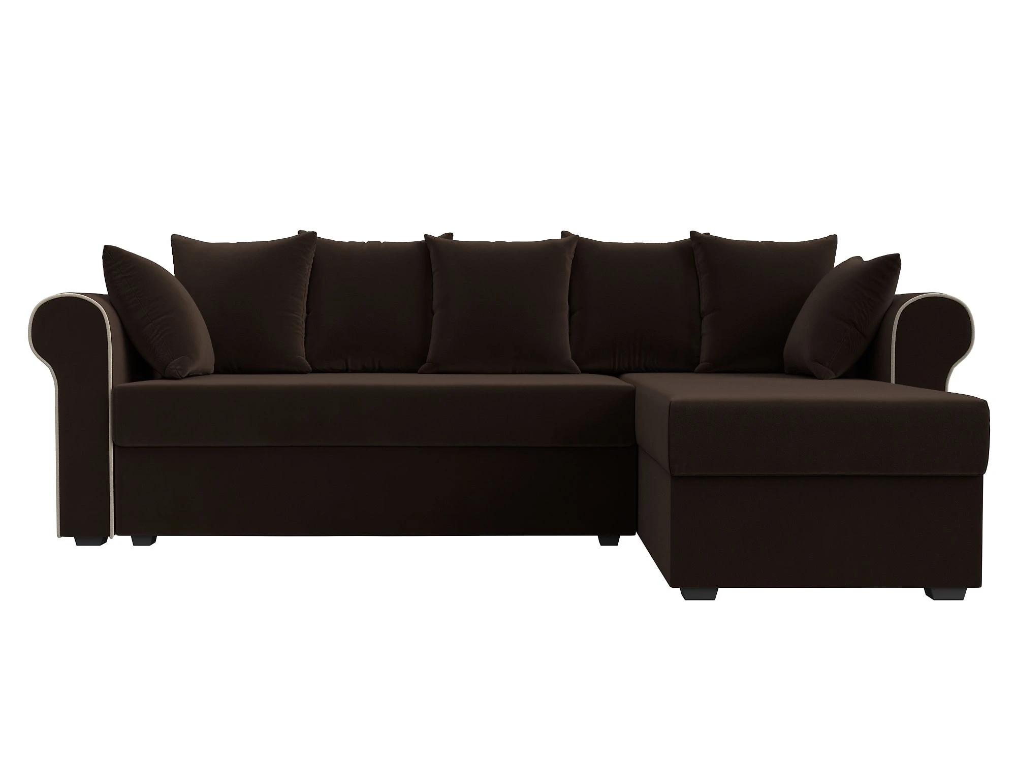Угловой диван с подушками Рейн Дизайн 6
