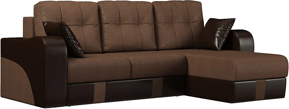 Угловой диван с подушками Вендор