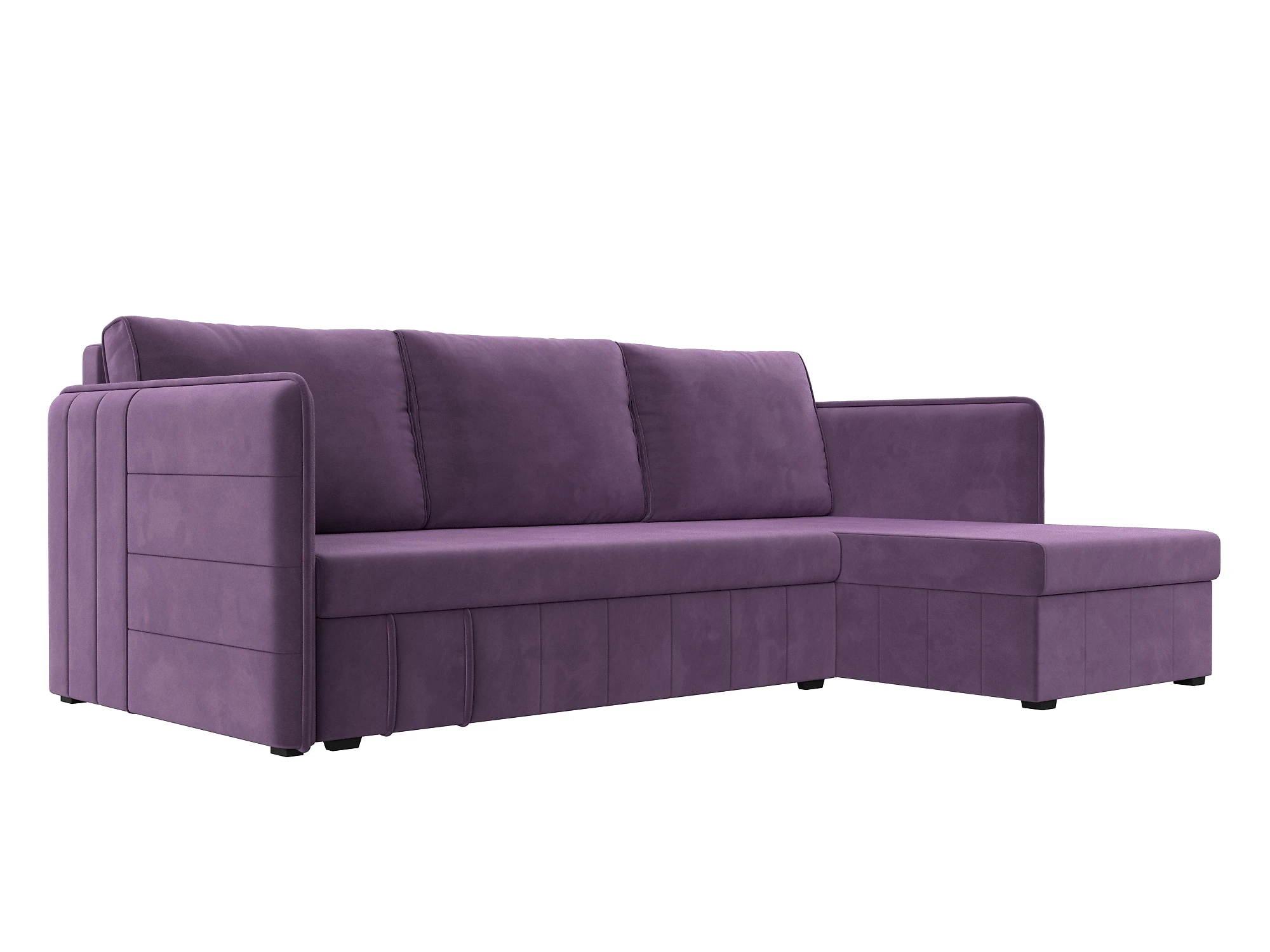 Угловой диван эконом класса Слим Дизайн 6