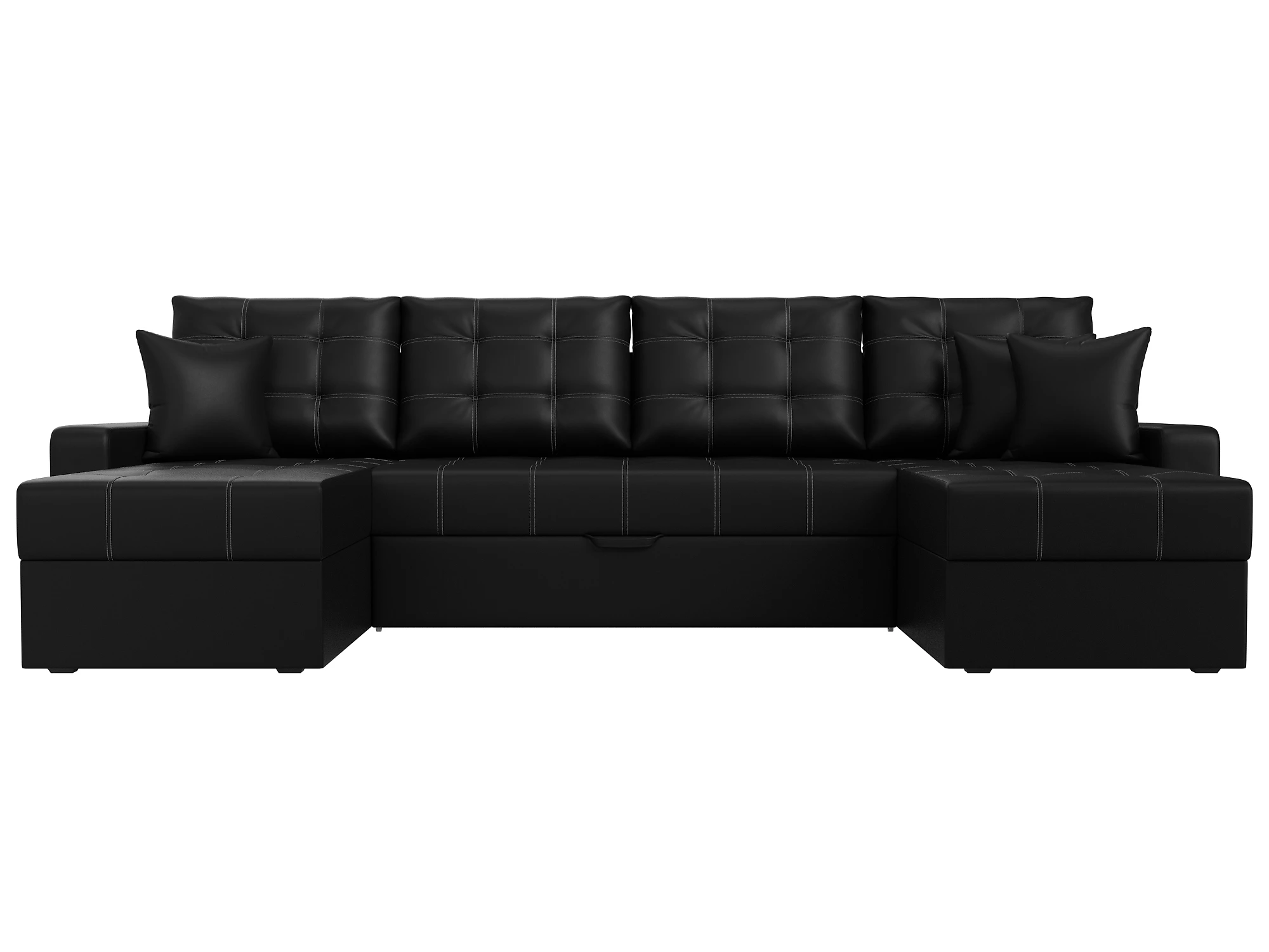 Модульный диван с оттоманкой  Ливерпуль-П Дизайн 9