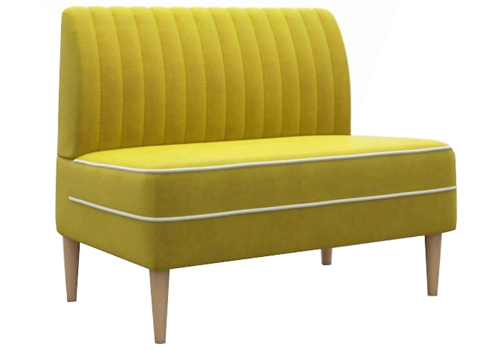 Жёлтый прямой диван Сицилия Дизайн 4