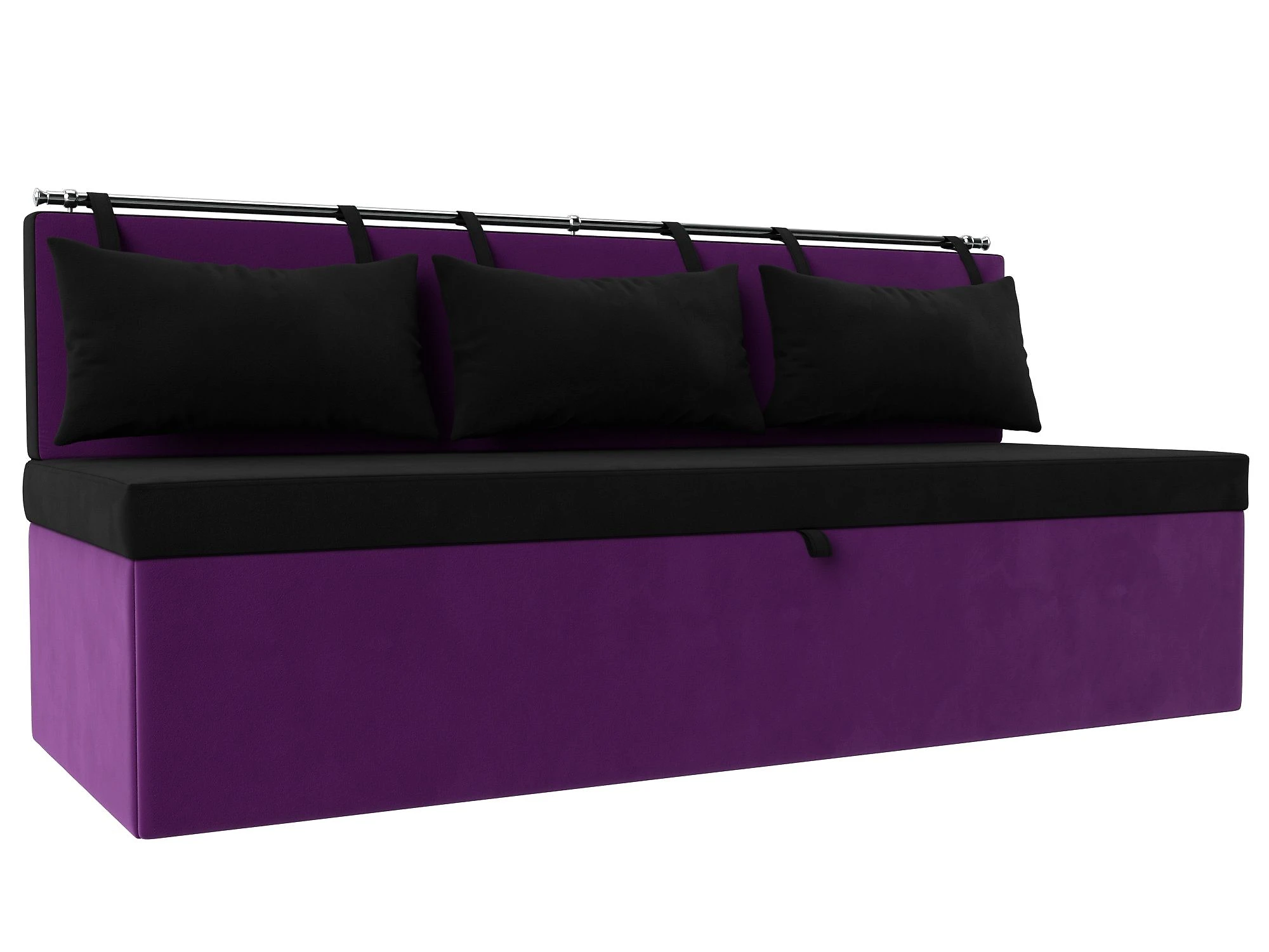  диван на кухню со спальным местом Метро Вельвет Виолет