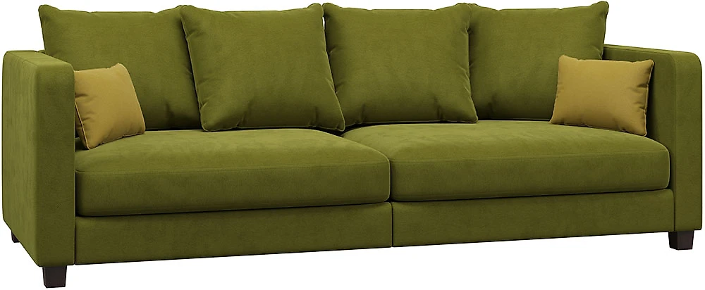 диван зеленого цвета Плаза Плюш Грин