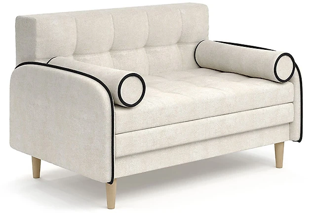 Белый прямой диван Монро Дизайн 1